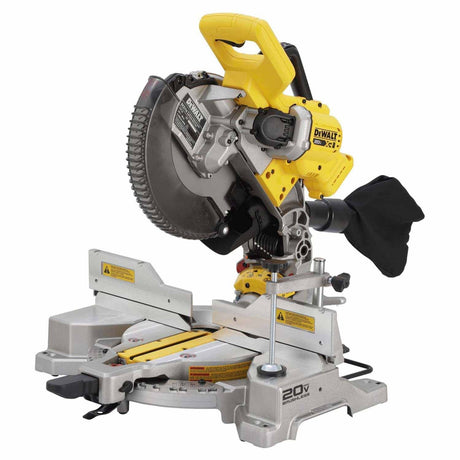 DeWalt DCS714B 20V MAX XR 10 in. Double Bevel Fixed Miter Saw (Tool Only) – Compact Cordless
