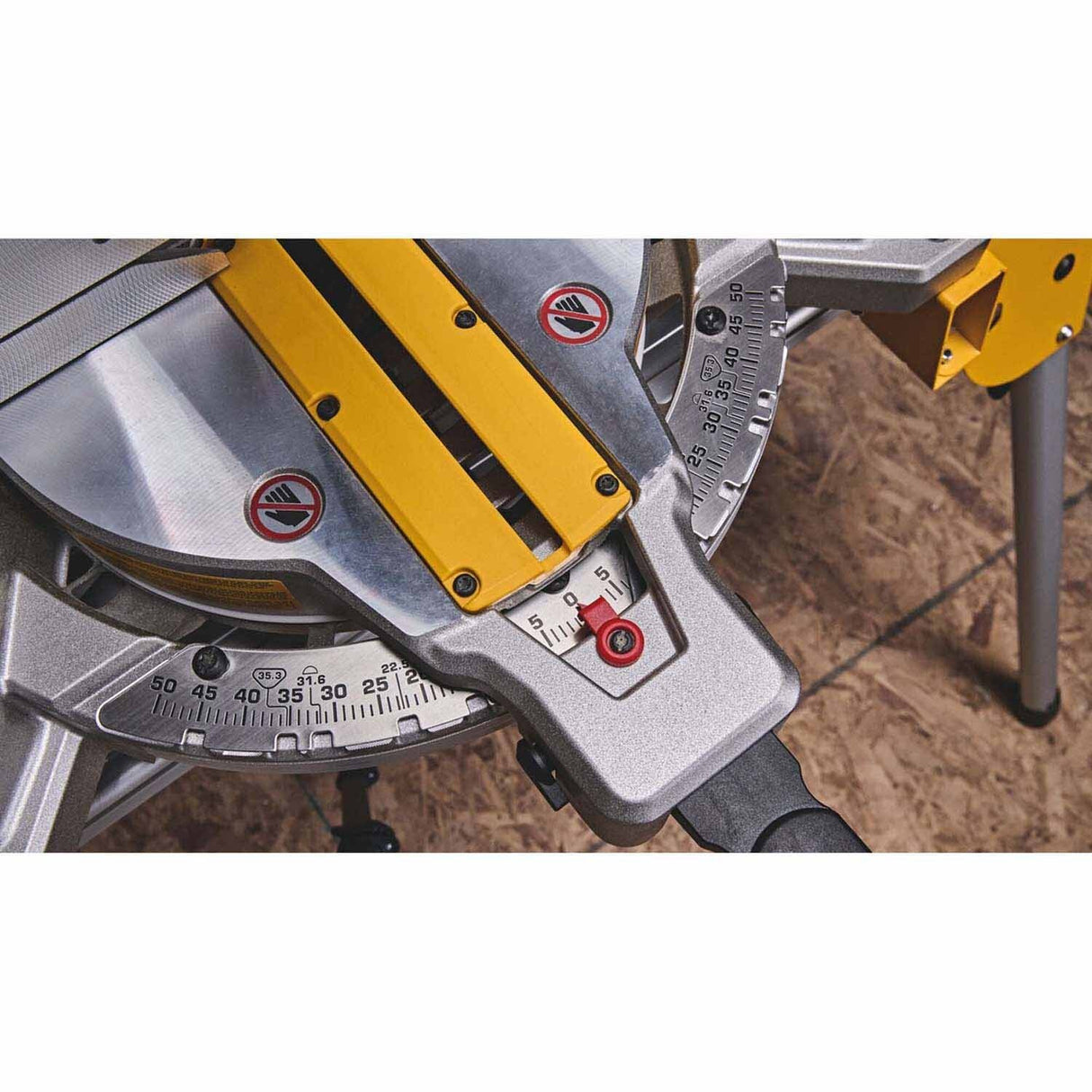 DeWalt DCS714B 20V MAX XR 10 in. Double Bevel Fixed Miter Saw (Tool Only) – Compact Cordless - 9