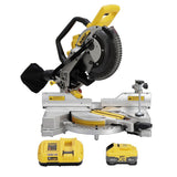DeWalt DCS714WW1 20V MAX XR 10 in. Double Bevel Fixed Miter Saw Kit with 8Ah Battery and Charger - 2