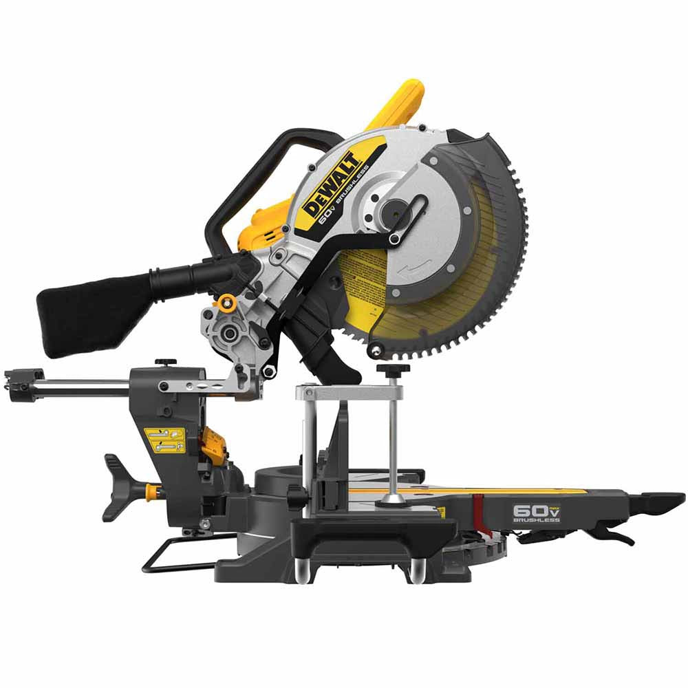 DeWalt DCS781B 60V MAX Brushless Cordless 12 in. Double Bevel Sliding Miter Saw (Tool Only) - 3