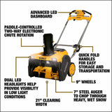 DeWalt DCSNP2142Y2 FLEXVOLT 60V Max Single-Stage Snow Blower Kit - 2