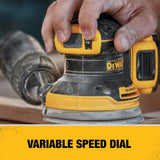 DeWalt DCW210P1 20V Max* XR 5" Cordless Random Orbital Sander Kit - 5