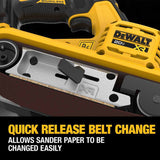 DeWalt DCW220B 20V Max XR Belt Sander - 15