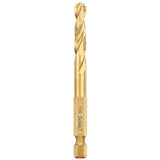 DeWalt  DD5108T 1/8" Impact Ready Hex Shank Titanium Drill Bits