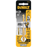 DeWalt  DD5108T 1/8" Impact Ready Hex Shank Titanium Drill Bits - 2