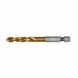 DeWalt DD5116 1/4" Titanium Nitride Coating Impact Ready Drill Bit