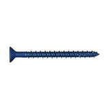 DeWalt DFM12740 3/16" x 1-1/4" Blue Phillips Flat Head Concrete Screw Anchor (100 Pack)