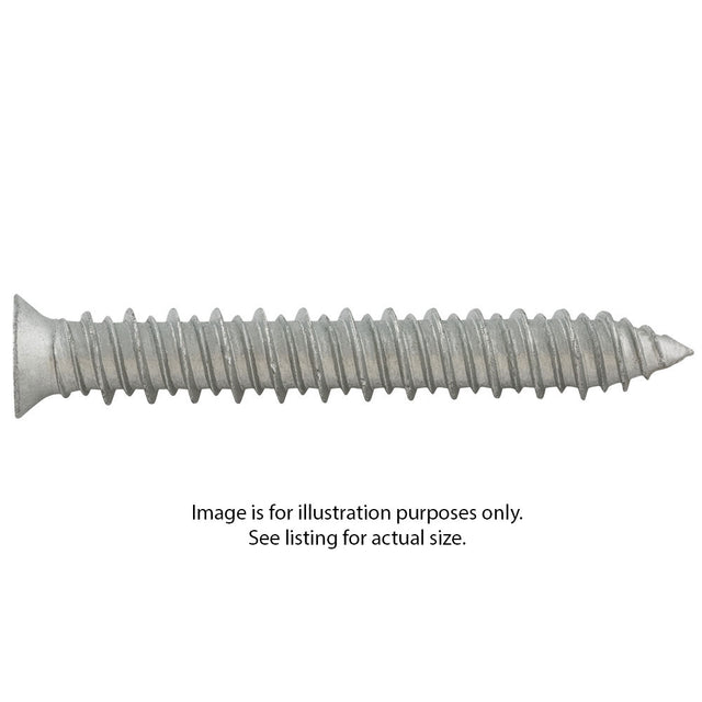 DeWalt DFM5ELG976 UltraCon 5/16 X 4-Silver Phillips Flat Trimfir, Gimlet, Box of 500