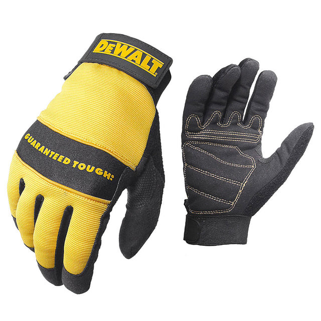 DeWalt DPG20M All Purpose Synthetic Leather Glove Medium, 12 Pack