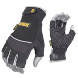 DeWalt DPG230M DeWalt Fingerless Performance Glove Palm Overlay Medium