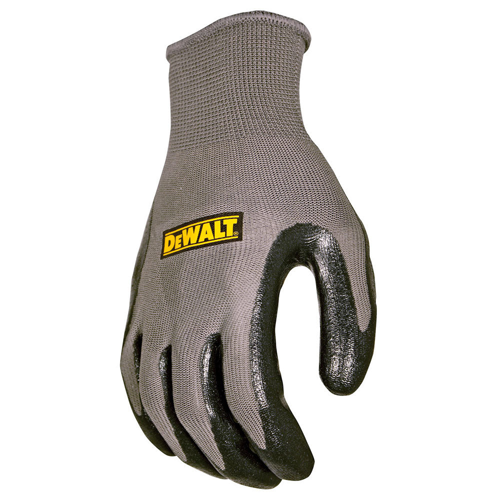 DeWalt DPG68M DeWalt Nylon/Poly Textured Nitrile Dip Medium, 12 Pack - 2