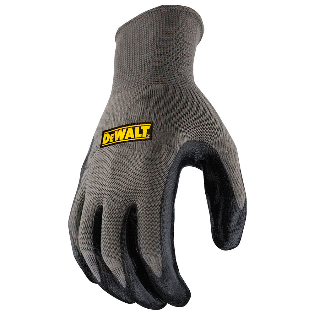 DeWalt DPG73XXL Grey 13g Shell/Black Sticky Nitrile Dip 2X-Large, 12 Pack - 2