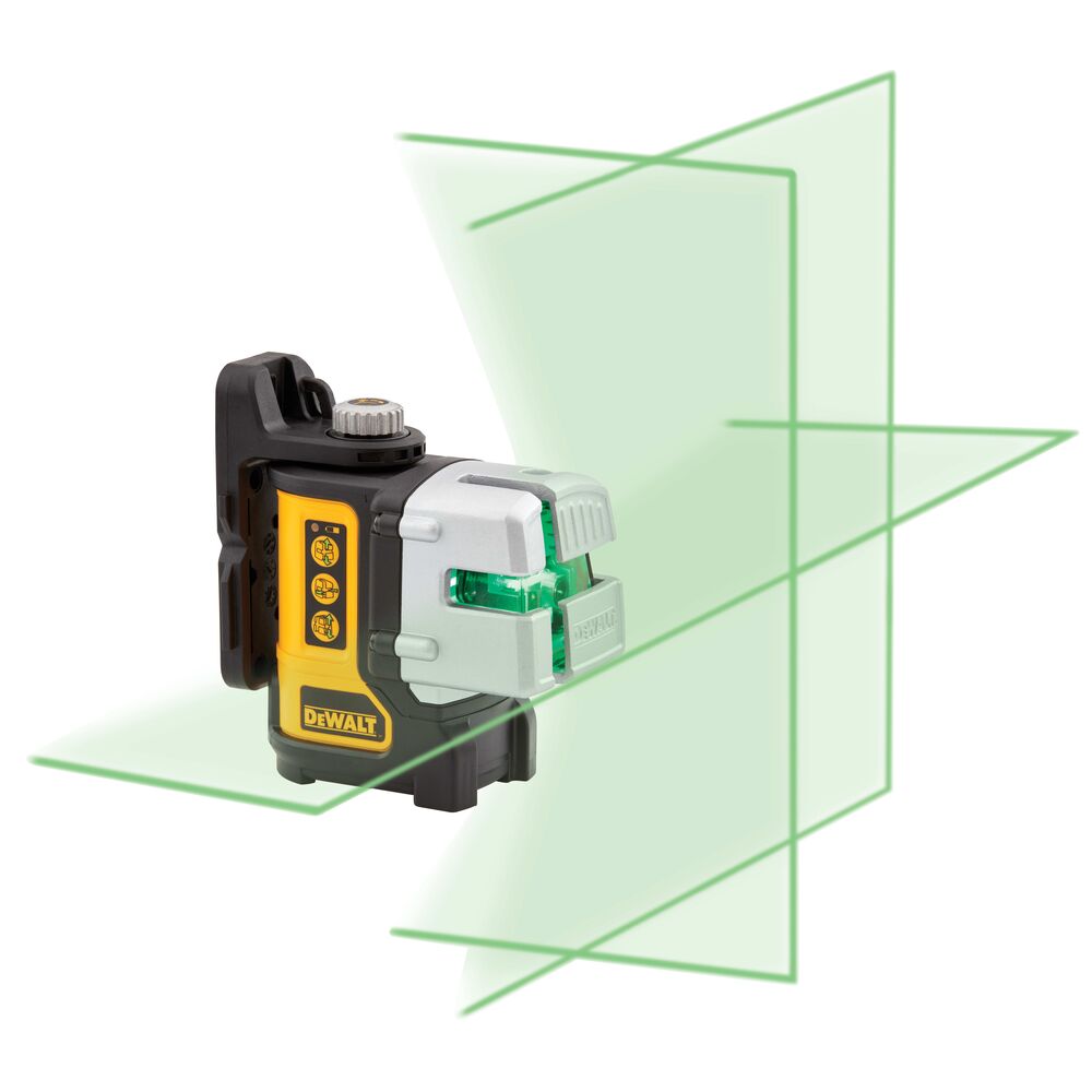 DeWalt DW089CG 3 Line Green Laser Level - 5