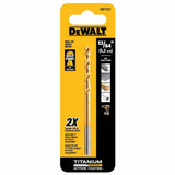 DeWalt DW1313 13/64" Titanium Nitride Coating Speed Tip Drill Bit - 3