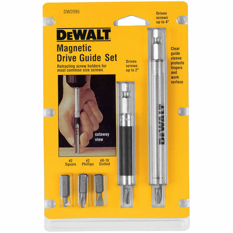 DeWalt DW2095 7 pc. Magnetic Drive Guide Set