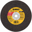 DeWalt DW3508 6-1/2" x 1/8" Metal Abrasive Saw Blade