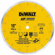 DeWalt DW4764 XP4 10 in. x 1/16 in. Premium Wet Diamond Blade