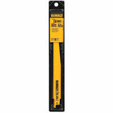 DeWalt DW4803 9" 6 TPI Taper Back Bi-Metal Reciprocating Blade, General Purpose Wood (5 pack) - 3