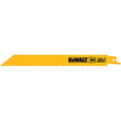 DeWalt DW4809 9" 14 TPI Straight Back Bi-Metal Reciprocating Saw Blade, Metal Cutting(5 Pack)