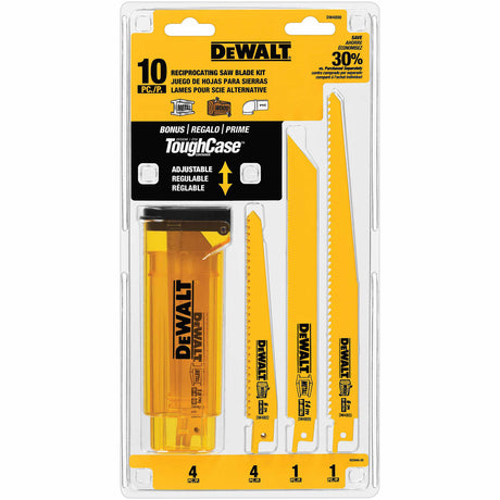 DeWalt DW4898 10 Pc Wood/ Metal Cutting Set