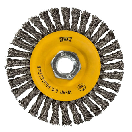 DeWalt DW49202B 6" x 5/8" 11 HP 0.020 Carbon Stringer Wire Wheel