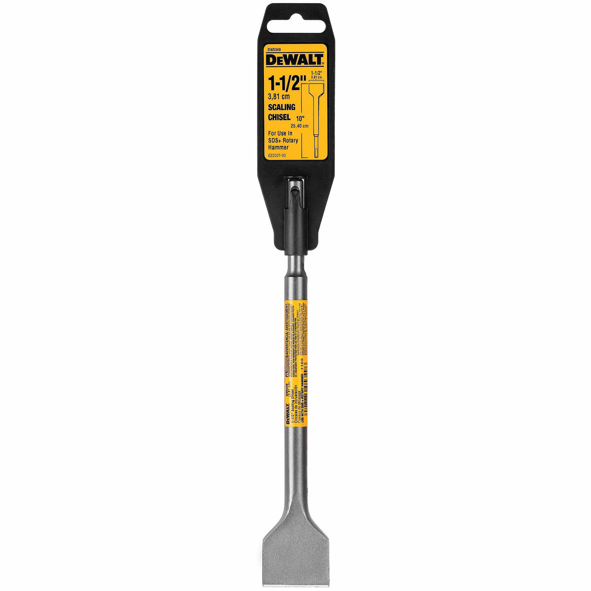 DeWalt DW5349 1-1/2" x 8" SDS PLUS Scaling Chisel - 2