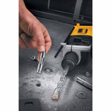 DeWalt DW5437 1/2" x 4" x 6" Rock Carbide SDS Plus Hammer Bit, 2 Cutter - 2