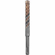 DeWalt DW5537 1/2" x 4" x 6" Solid Rock Carbide SDS-Plus Bit, 4 Cutter