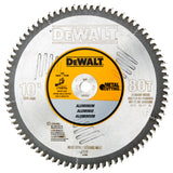 DeWalt DW7665 10" 80T Non-Ferrous Metal Woodworking Blade