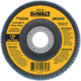 DeWalt DW8211H 4-1/2" X 5/8"-11 Z60 T27 XP Wearable Backing Flap Discs