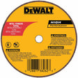 DeWalt DW8711 3 x 1/16x 3/8 A60T Metal and Stainless Cutoff Wheel