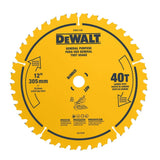 DeWalt DWA124080CMB 12" Carbide Circular Saw Blade Combo Pack 40T and 80T (2 Pack)