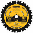 DeWalt DWA161240 6-1/2" x 40T x 5/8" Arbor Finish Circular Saw Blade