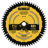 DeWalt DWA171460 7-1/4" 60T Small Diameter Circular Saw Blade