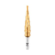 DeWalt DWA1784IR 3/16" - 1/2" 6 Step Titanium Nitride Coating Impact Ready Step Drill Bit