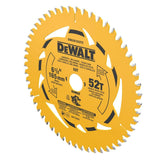 DeWalt DWA261252TS 6-1/2" 52T Laminate and Melamine Track Saw Blade - 2