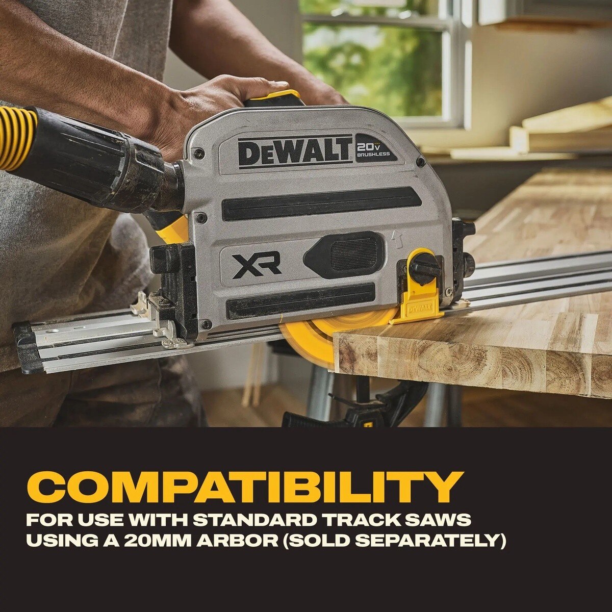 DeWalt DWA261252TS 6-1/2" 52T Laminate and Melamine Track Saw Blade - 8
