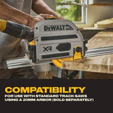 DeWalt DWA261252TS 6-1/2" 52T Laminate and Melamine Track Saw Blade - 8