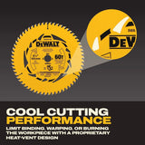 DeWalt DWA261260 6-1/2" 60T Circular Saw Blade for Ultra Fine Finish - 4
