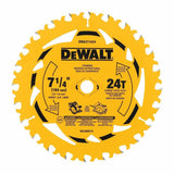 DeWalt DWA271424 7-1/4" 24T Carbide Tipped Framing Circular Saw Blade