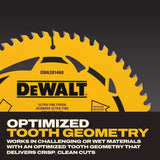 DeWalt DWA281460 8-1/4" 60T Carbide Tipped Circular Saw Blade - 8