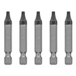 DeWalt DWA2SQ2-5L 2" Square/Robertson #2 Power Bits 5 Pack