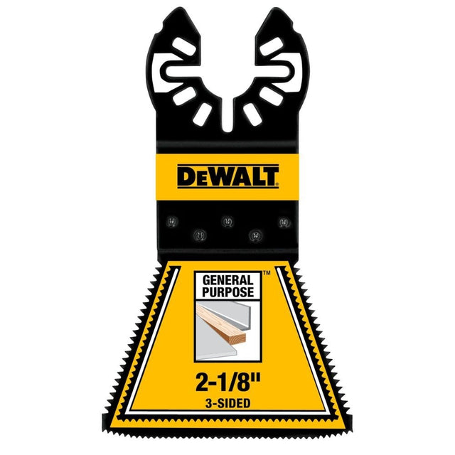DeWalt DWA4283-3 OSC 2-1/8 in. 3-Sided General Purpose Blade (3 PK)