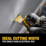 DeWalt DWA4283-3 OSC 2-1/8 in. 3-Sided General Purpose Blade (3 PK) - 5