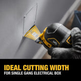 DeWalt DWA4283 General Purpose 3-Sided Oscillating Blade - 5