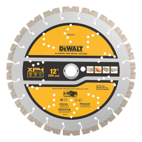 DeWalt DWA47225 POWERSHIFT 12" XP4 Segmented Diamond Blade for Concrete and Masonry