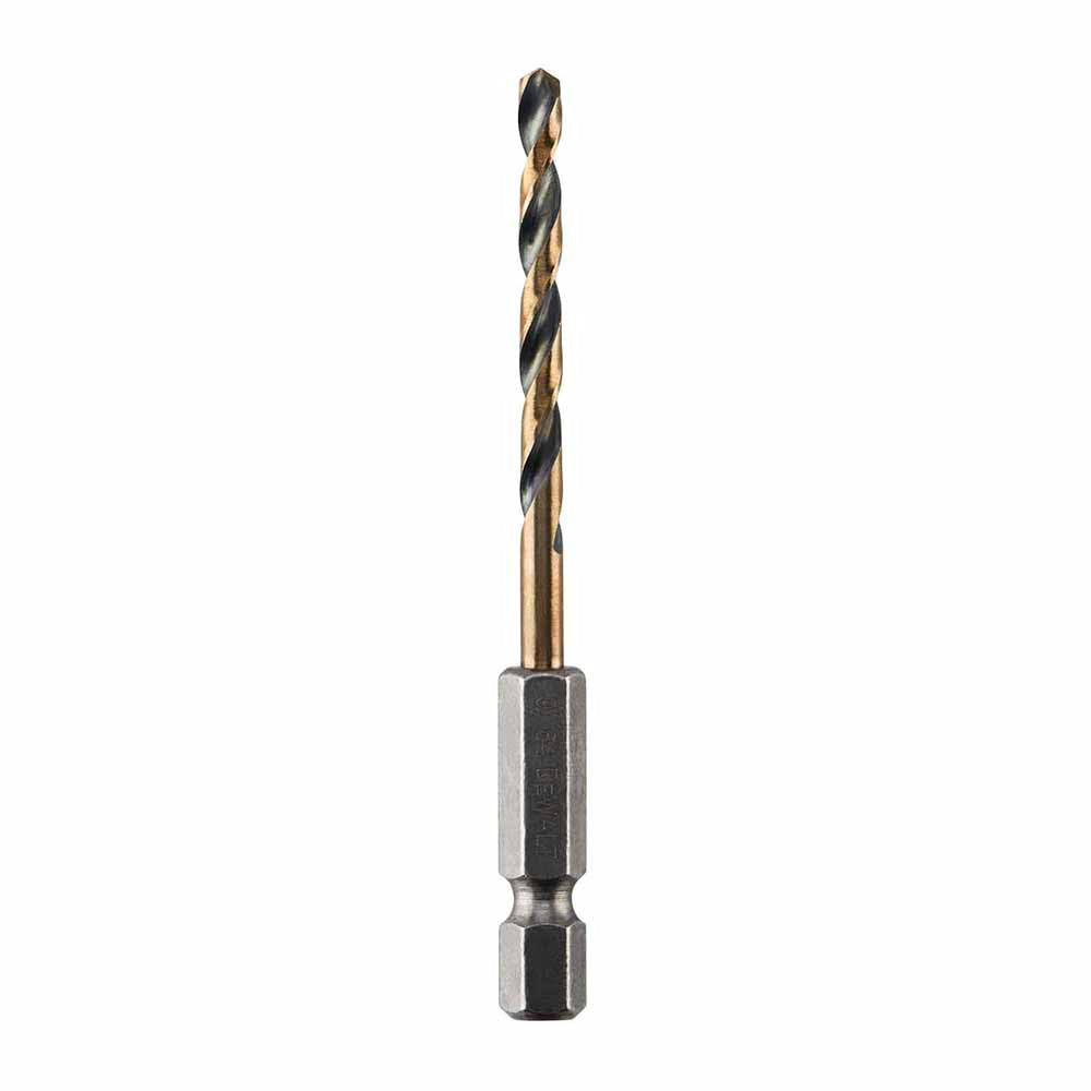 DeWalt DWA5009 9/64" Black & Gold Impact Ready Metal Drill Bit