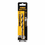 DeWalt DWA5022 11/32" Black & Gold Impact Ready Metal Drill Bit - 2