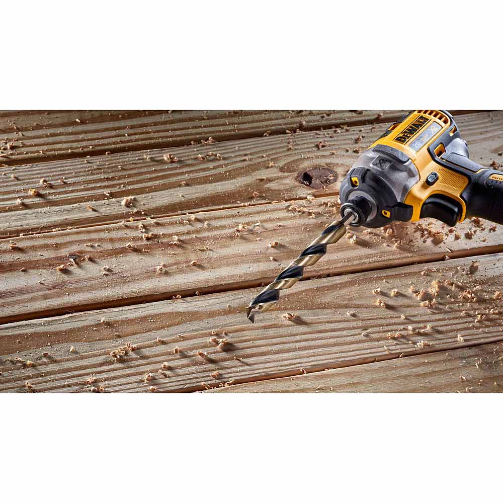 DeWalt DWA5032 1/2" Black & Gold Impact Ready Metal Drill Bit - 4