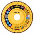 DeWalt DWA8280CTR ELITE SERIES 4-1/2 X 7/8 40G T27 Trimmable Flap Disc